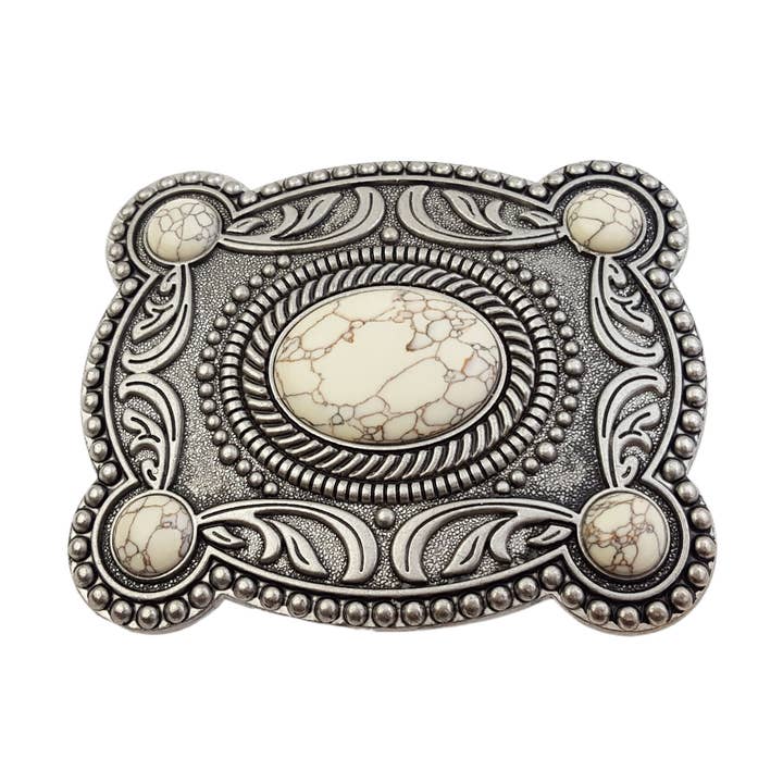 Buckle: Western-Inspired Belt Buckle w. stone and other Purchase Wholesale custom belt buckles. Free Returns & Net 60 Terms on Faire trending on Faire.