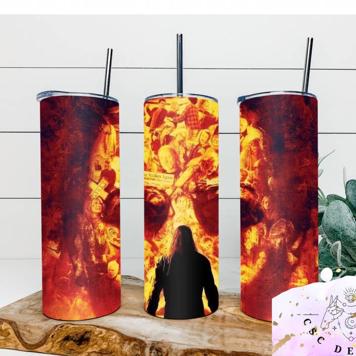 Gobelet Michael Myers pour la vente par Classy, sassy, crafty designs llc