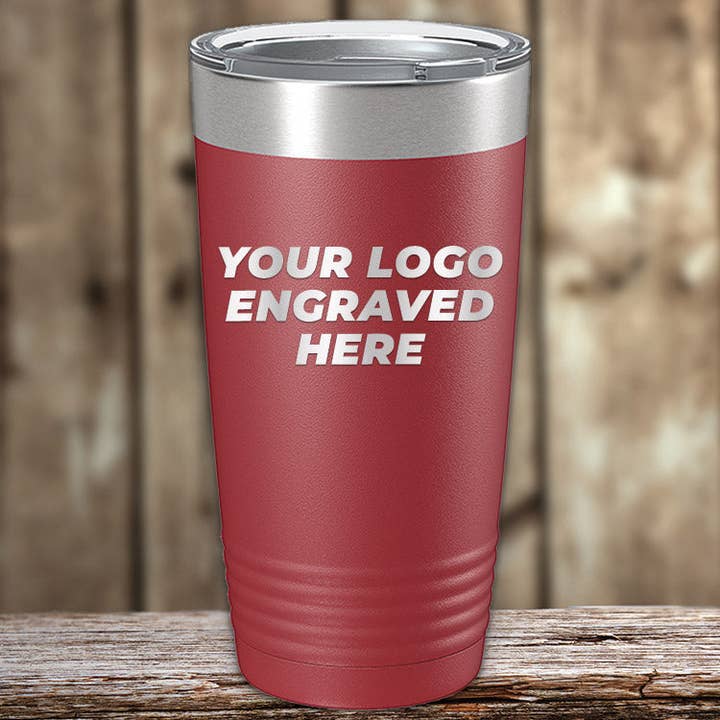 Kodiak Wholesale - Wholesale Insulated Mug/Tumbler - Custom Tumblers 20 oz with your Logo or Design Engraved - Sp