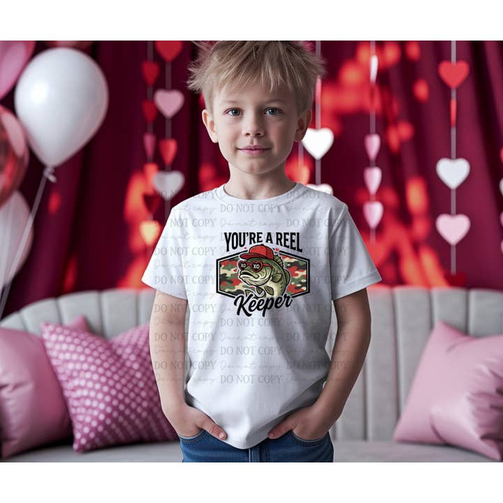 6659 - Je bent een echte vangst vis *DTF Transfer voor wholesale door It's Transfer Time