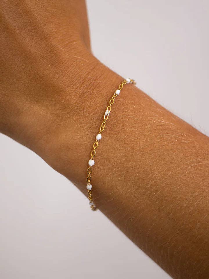 Lana | Pulsera de Cadena con Cuentas Impermeable para venta al por mayor de Always Augustine