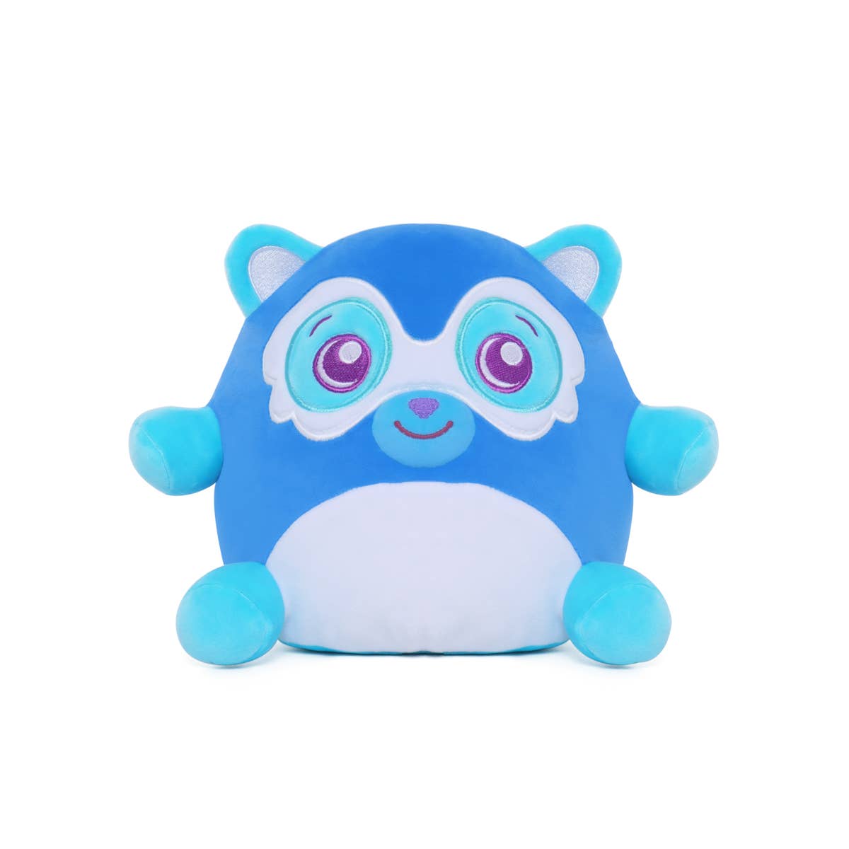 World Roller Toys - Wholesale Stuffed/Plush Toy - Kids & Baby - Roman the raccoon | Glow in the Dark 7.5" Soft Plush Toy9