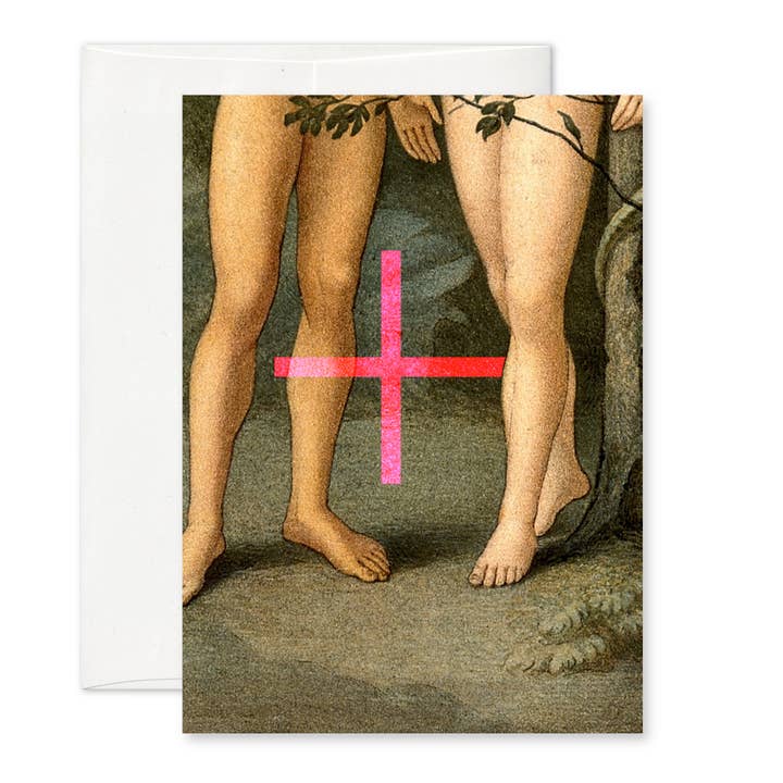 “Simple arithmetic” A6 greeting card for wholesale by Pictrix Design