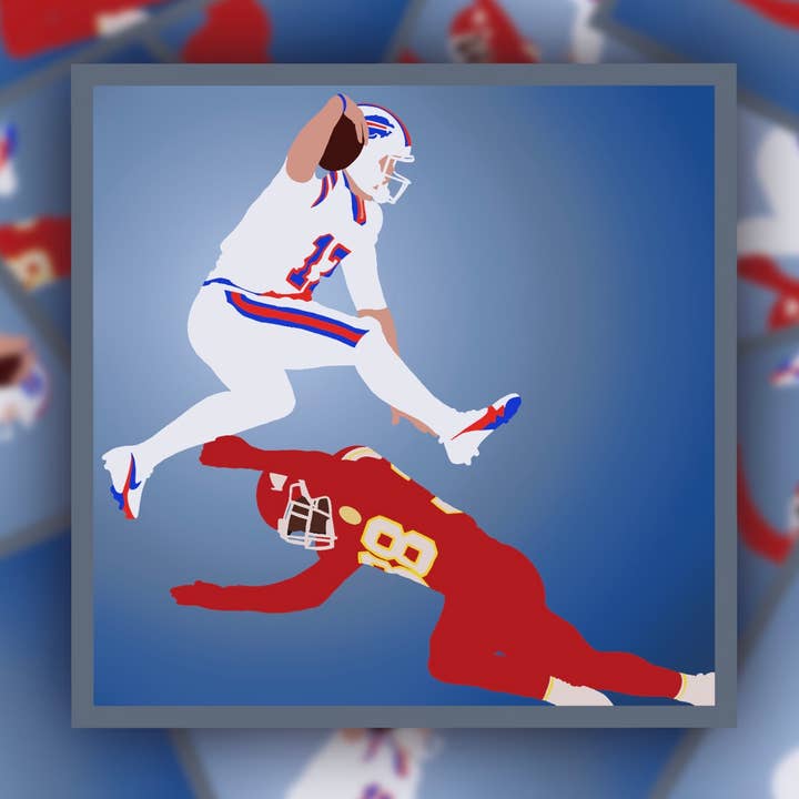 Buffalo Bills Highlight Bills Mafia Stickers for wholesale by Kellio Studio
