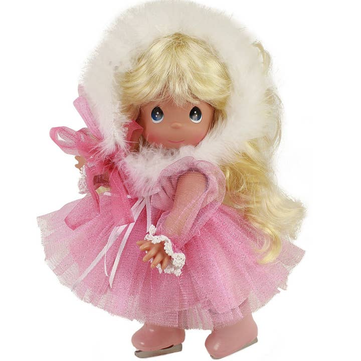 Skating Through Life - Ice Skater - 12” Doll for wholesale by The Doll Maker LLC