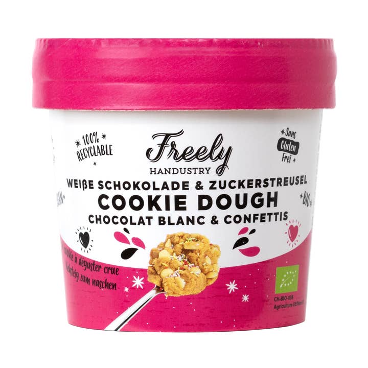 Cookie Dough White Chocolate & Confettis for wholesale by Freely Handustry