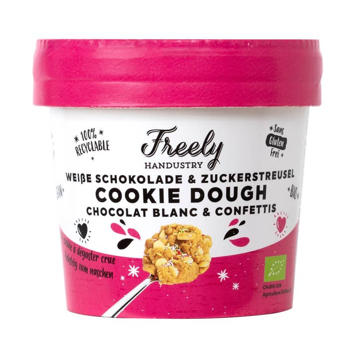 Cookie Dough Chocolat Blanc & Confettis et autres tendances Résultats pour beignet forain en vente B2B. Retours gratuits et paiement à 60 jours sur Faire sur Faire.