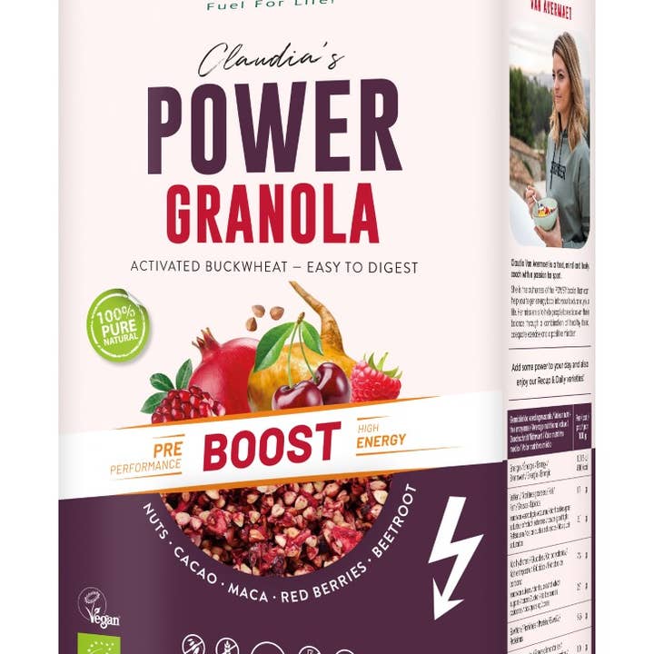 Biotona – Engroshandel Granola – Power Granola Boost Pre Performance - Høj energi - Carb Boo