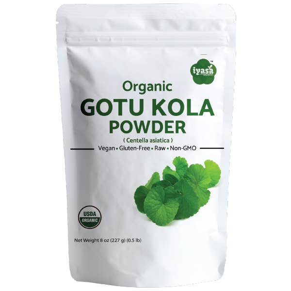 Iyasa Holistics – wholesale Protein/superfood powder – Organic Gotu Kola Powder1