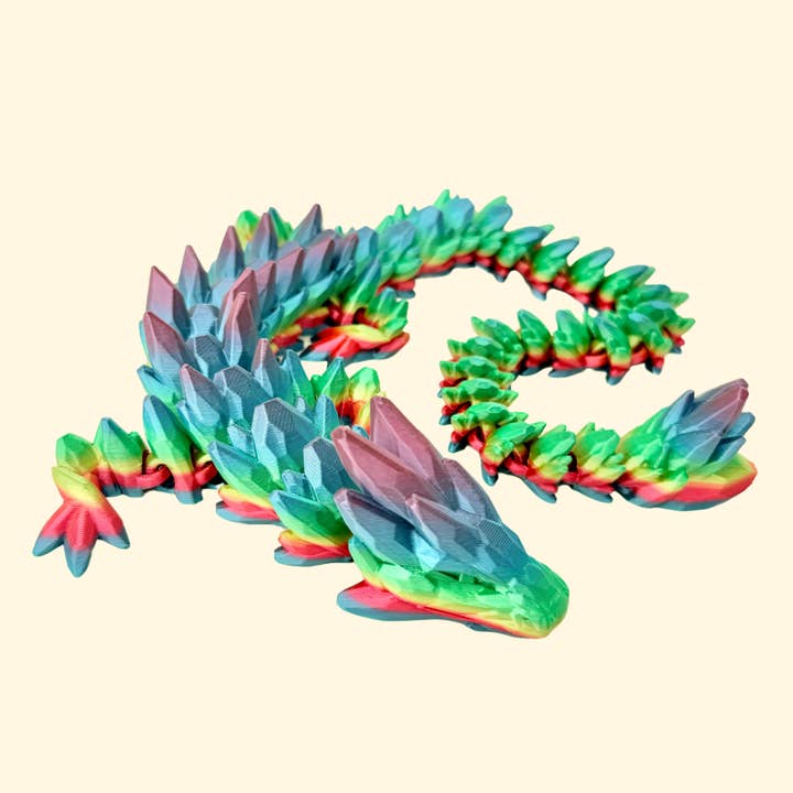 Crystalborne Dragon for wholesale by Flexi Fidgets Co. Ltd