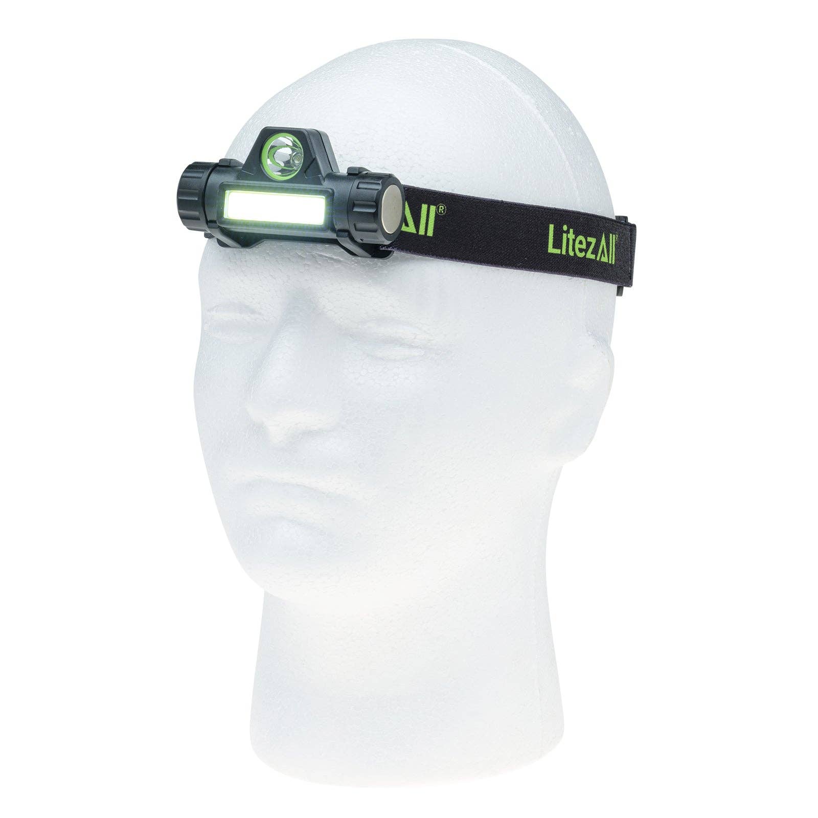 LitezAll - Wholesale Flashlight - LitezAll Rechargeable Dual Mode Headlamp8