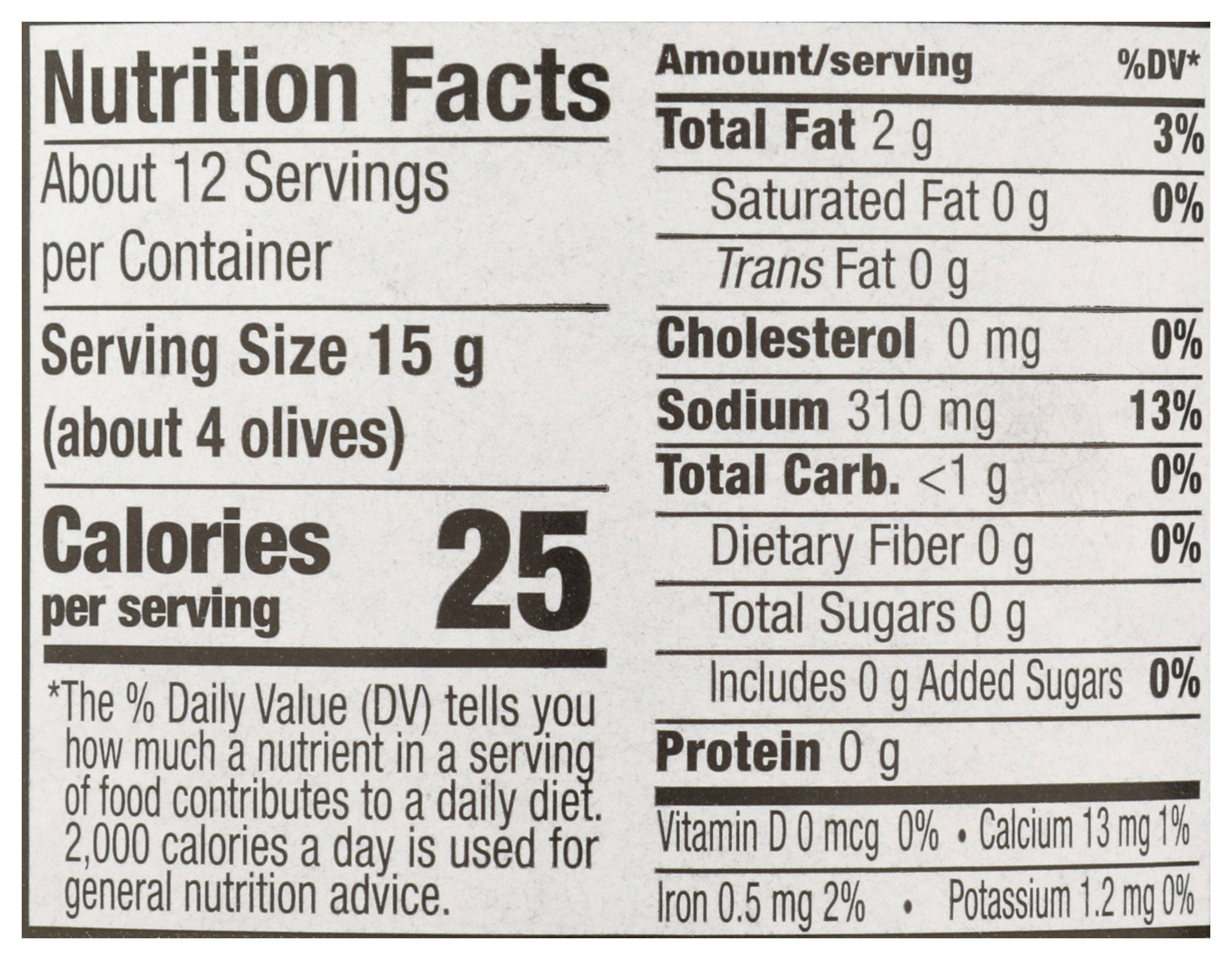 Everyday Supply Co - Wholesale Olives - GIULIANO OLIVE PTTD KALAMATA - Case of 62