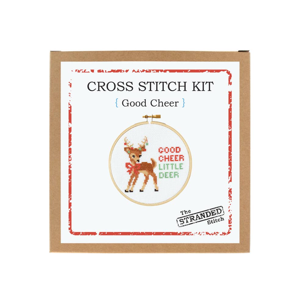 Wholesale Good Cheer DIY Cross Stitch Kit for your store