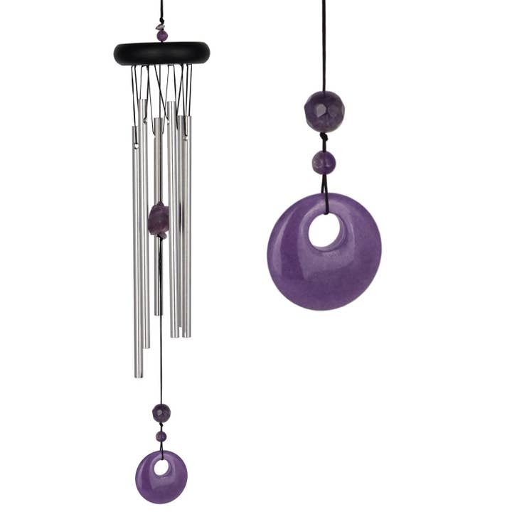 Woodstock Chimes - Wholesale Wind Chime - Woodstock Chakra Chime™ - Amethyst