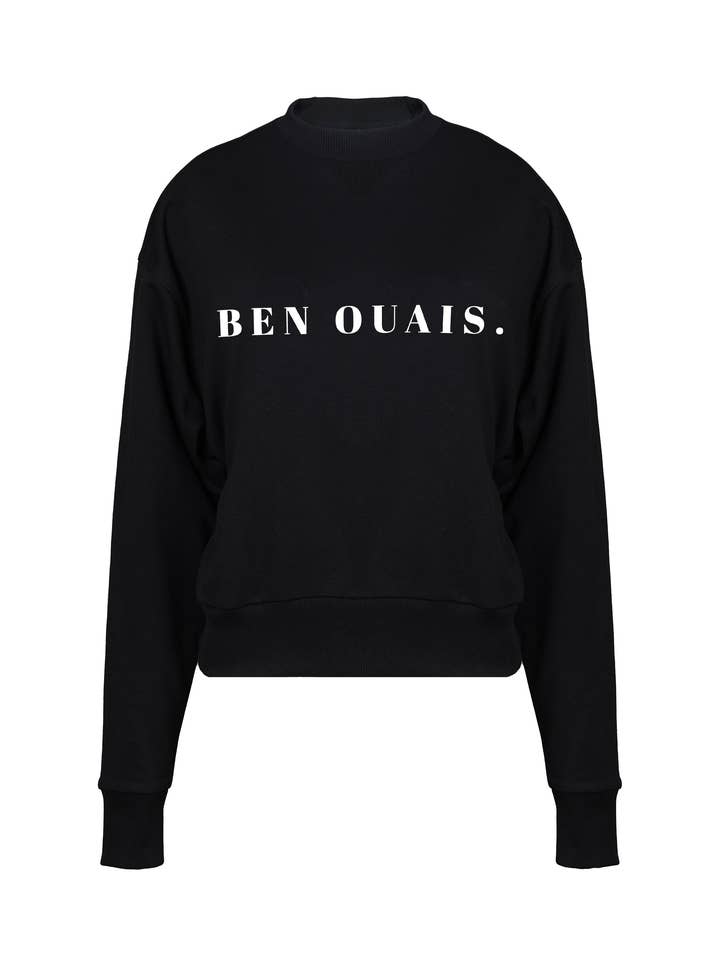 BEN OUAIS sweatshirt for engroshandel hos Dear Juliette