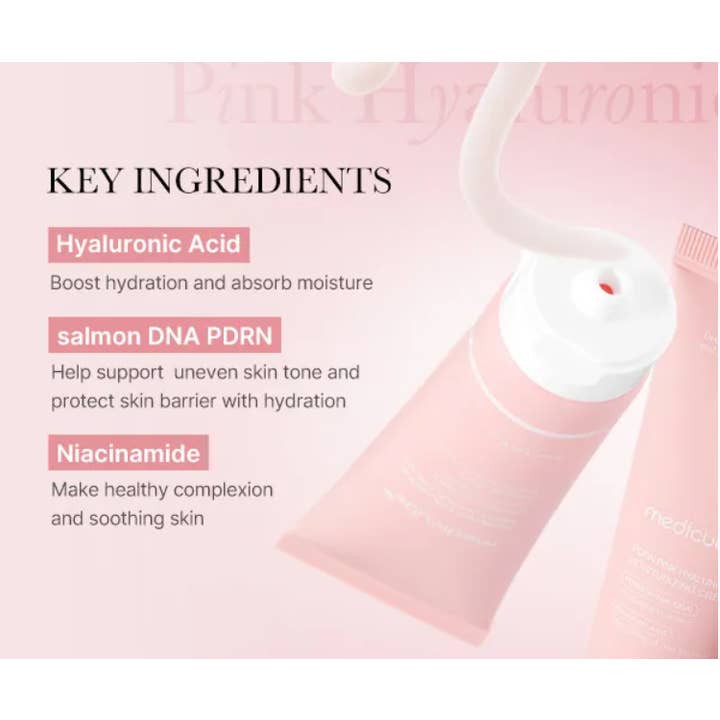 Best Beauty Group - Wholesale Night Cream - MEDICUBE PDRN Pink Hyaluronic Moisturizing Cream3