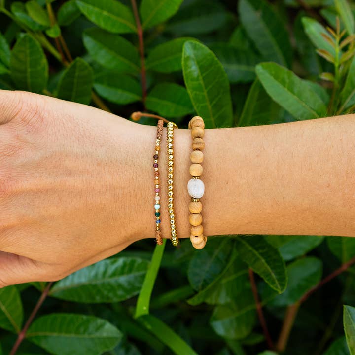 Lotus and Luna - Wholesale Beaded Bracelet - Lunar Wisdom Intention Bracelet4