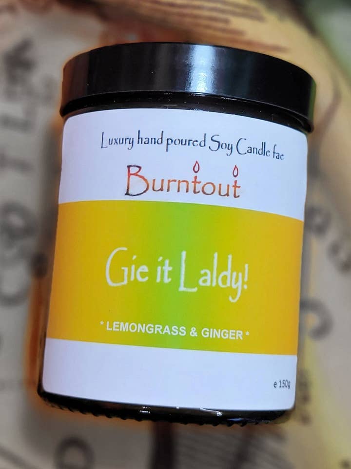 Gie It Laldy - Lemongrass & Ginger for wholesale by We are Burntout