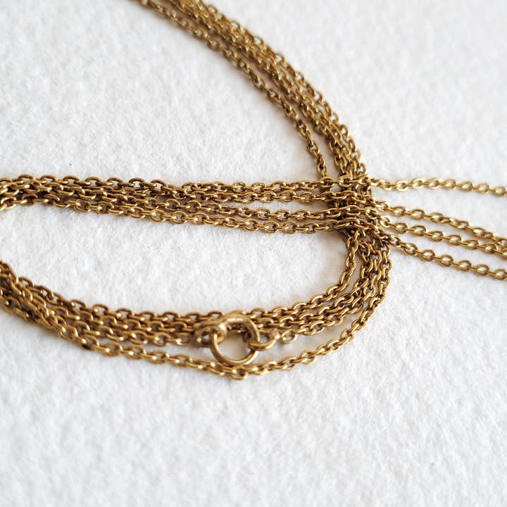 Bisjoux - Wholesale Pendant/Charm Necklace - Paragon brass charm chain Necklace3