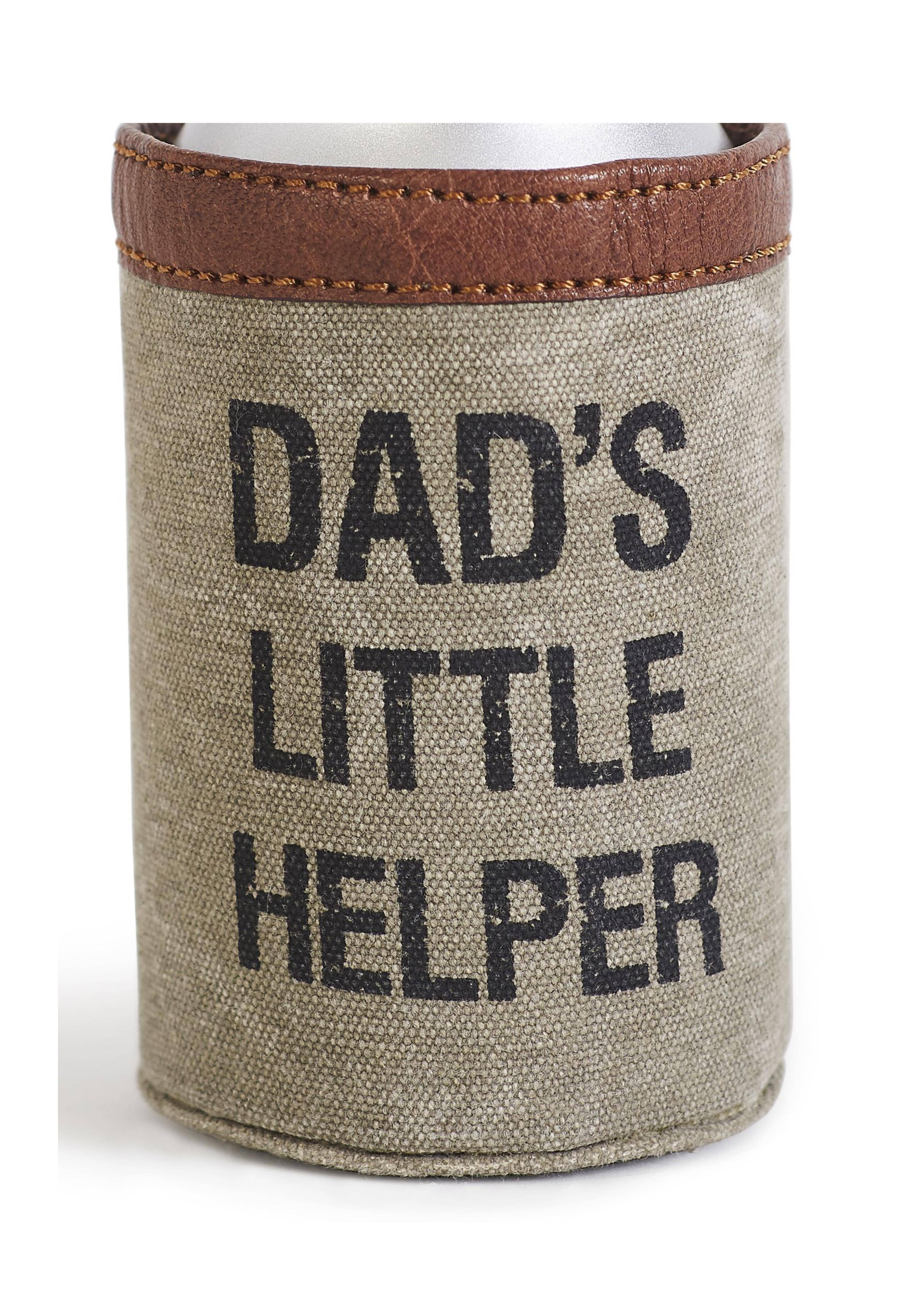 Mona B. - Wholesale Drink Huggers & Koozies - Dad's Helper Up-Cycled Canvas Drink Hugger & Koozie3
