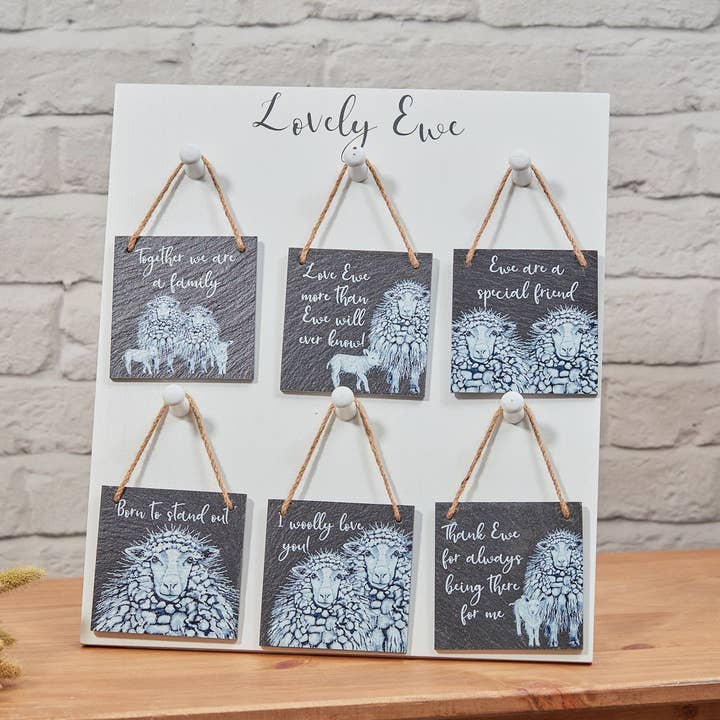 Adorno Colgante de Ovejas Irlandesas Variadas para venta al por mayor de Dublin Gift Company