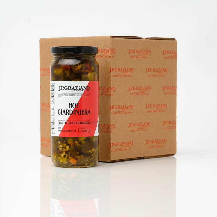 Taste Real Chicago - Wholesale Pickled Vegetables - Hot Giardiniera