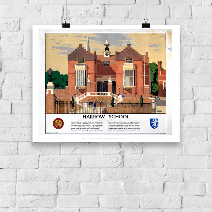 Star Editions – wholesale Art print – Harrow School - 11X14” Premium Art Print2