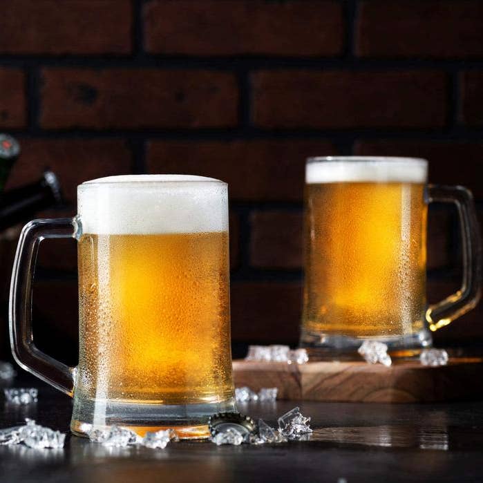 Kook - Wholesale Beer Glass/Mug - Kook Glass Beer Mugs, 12 oz, Set of 4