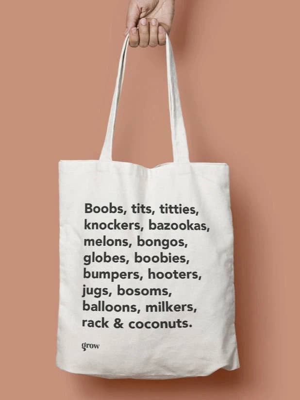 Tote bag écologique en coton 100 % pour la vente par Grow Maternity