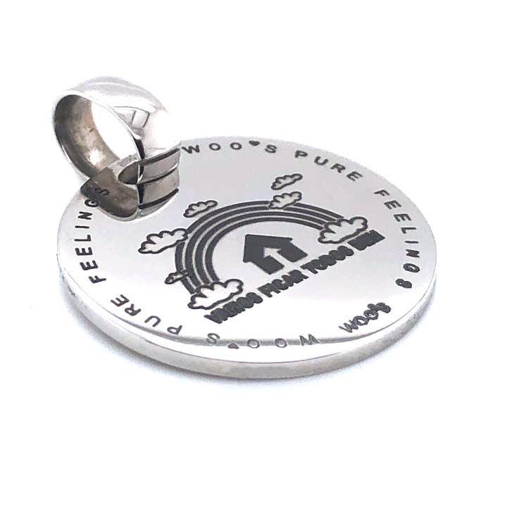 Smooth Steel Medal 29Mm for Engraving for wholesale by Woo's pure feelings