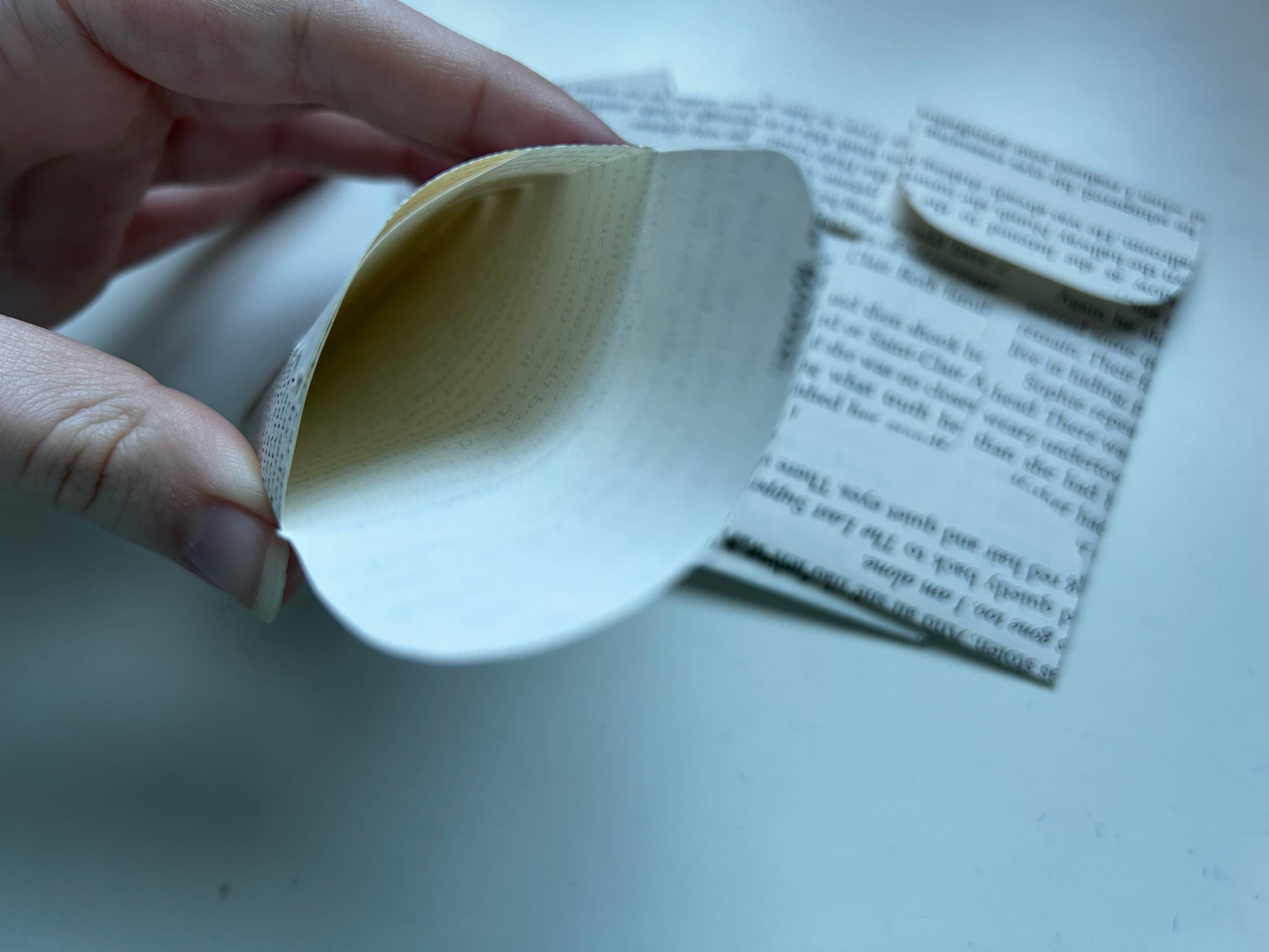 Pleasant Papercraft - Vente Enveloppe - Mini enveloppes en pages de livres vintage6