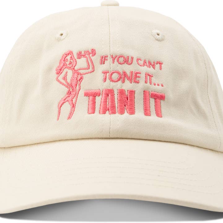 Tone It, Tan It Hat for wholesale by Tanning Club
