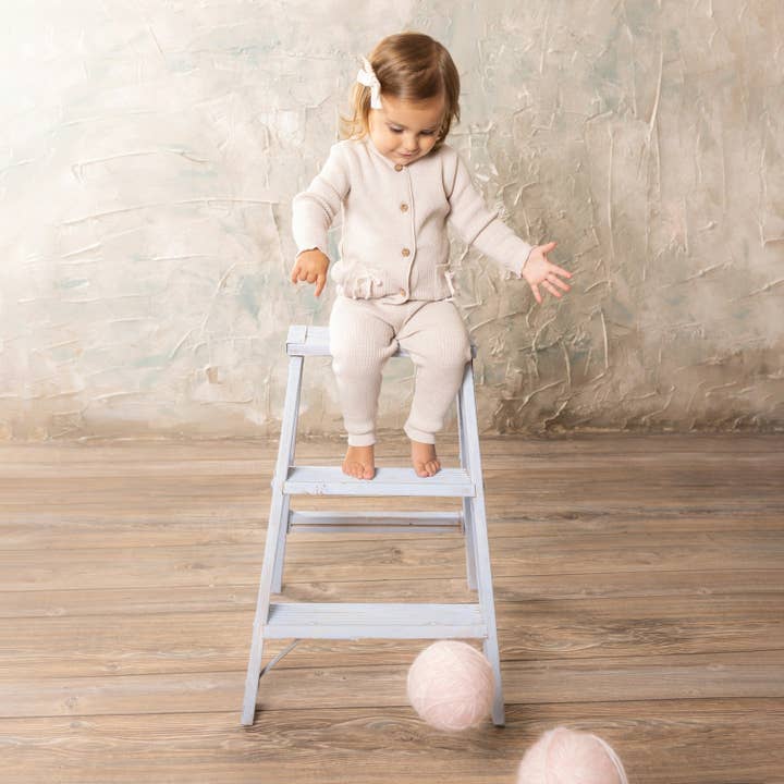 Set fiocchi a costine ~ Farina d'avena per la vendita all'ingrosso da parte di Bon Knit