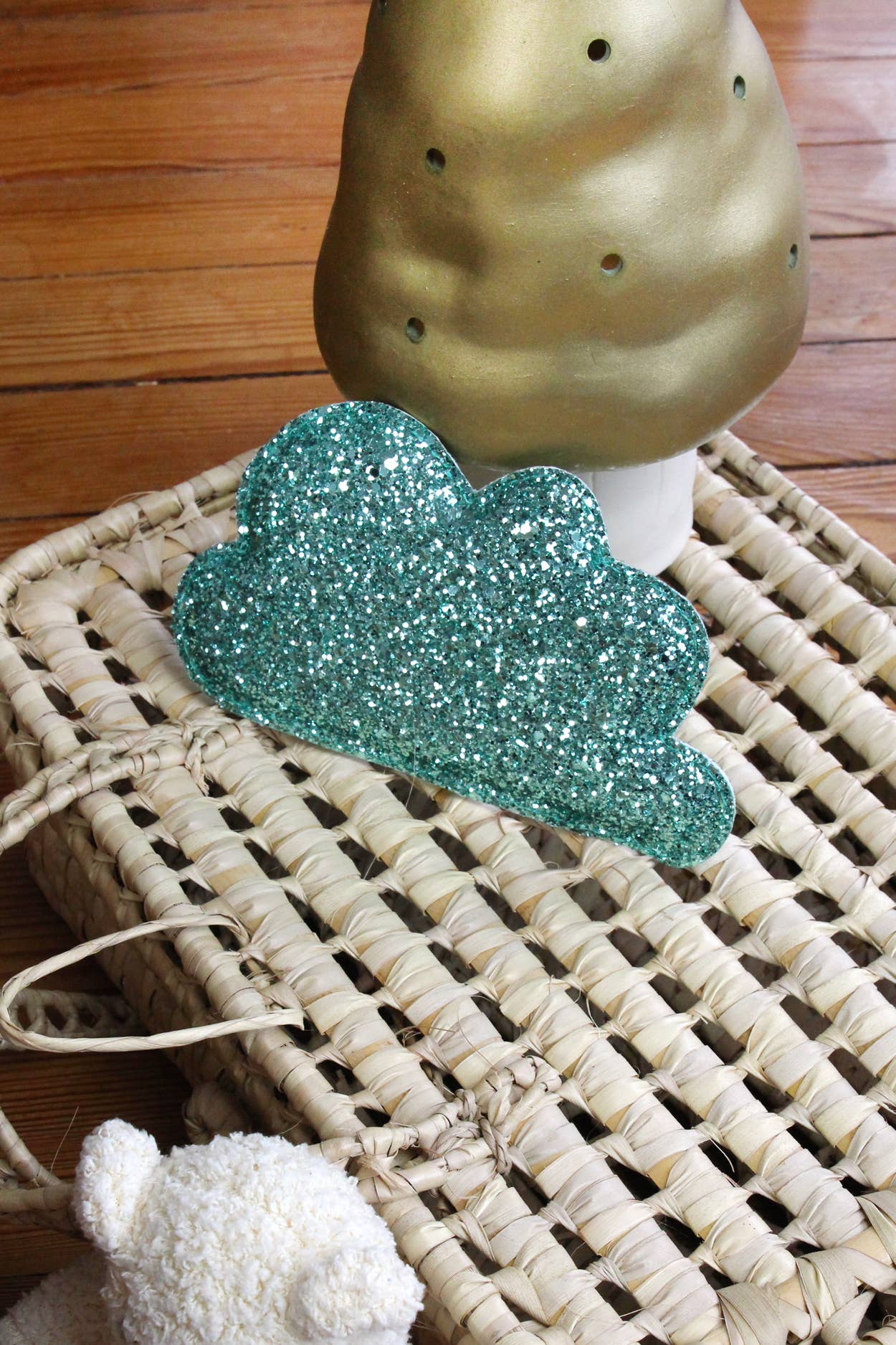 BARNABÉ AIME LE CAFÉ - Vendita all'ingrosso Decorazione da parete 3D - Decorazione da parete in tessuto glitterato2