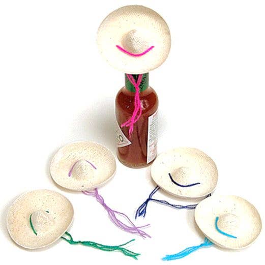 Amols' Party & Fiesta Favors - Wholesale Party Hat/Crown - Mini Straw Sombrero