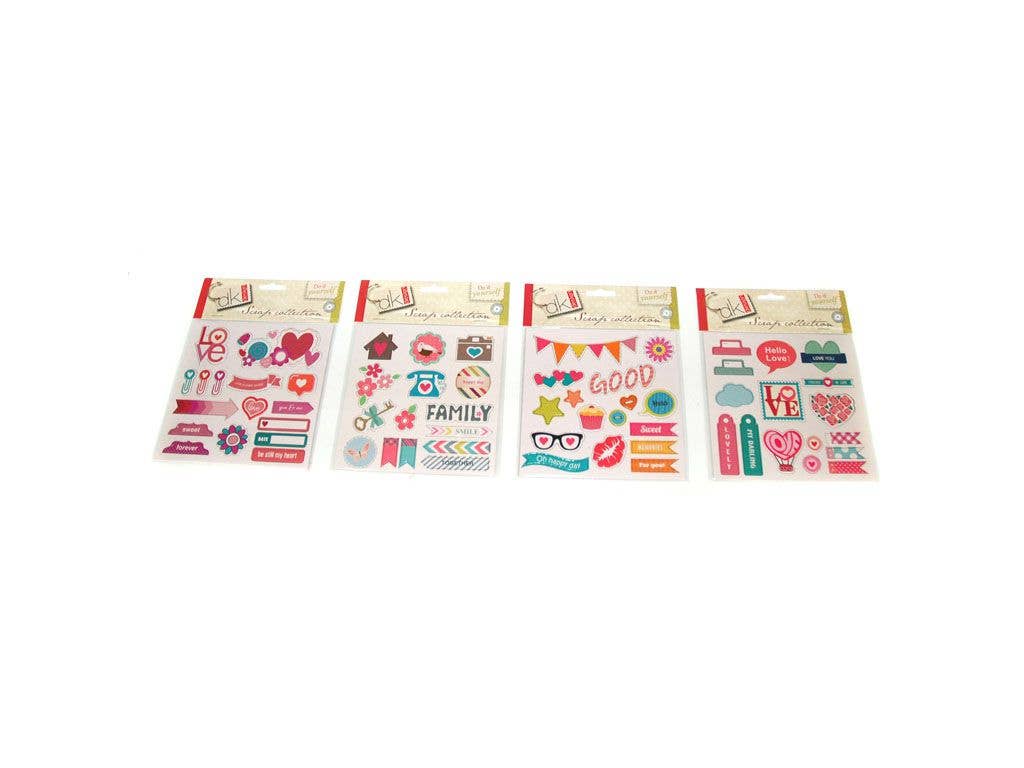 Aktual / Dekora Import S.A - Wholesale Sticker - DECORATIVE STICKERS ASSORTED-40