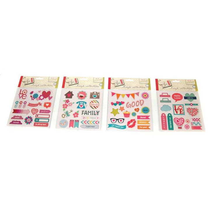 Aktual / Dekora Import S.A - Wholesale Sticker - DECORATIVE STICKERS ASSORTED-4