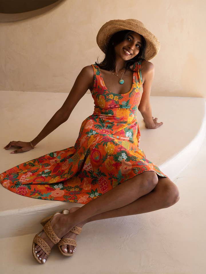 Sun & Sanctuary - Wholesale Dress - Women's - The Avalon Dress in Vases2