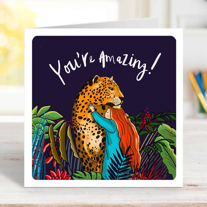 You're Amazing Card for wholesale by Cake and Crayons