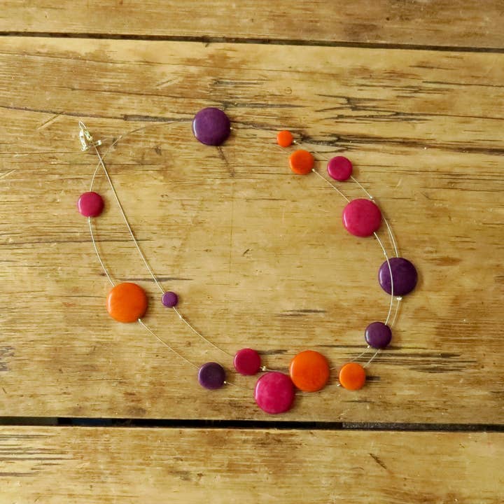 Ans Designs – wholesale Beaded/pearl necklace – Tablets Long1