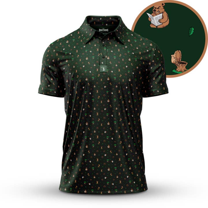 Nature Calls - Polo for wholesale by Bogey Bros Golf Co