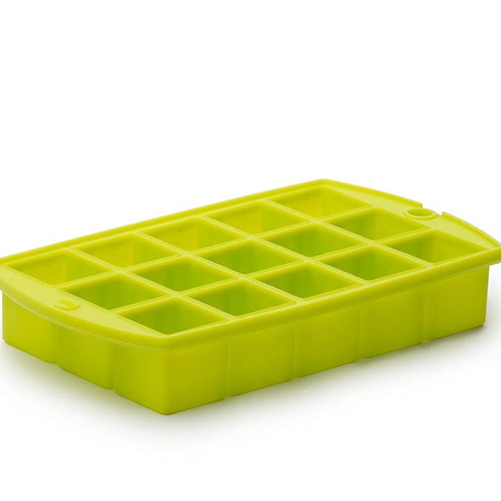 Fox Run Brands - Wholesale Ice Tray/Mold - TULZ Mini Ice Block Tray, Lime, 8.25" x 4.75" x 1.5"