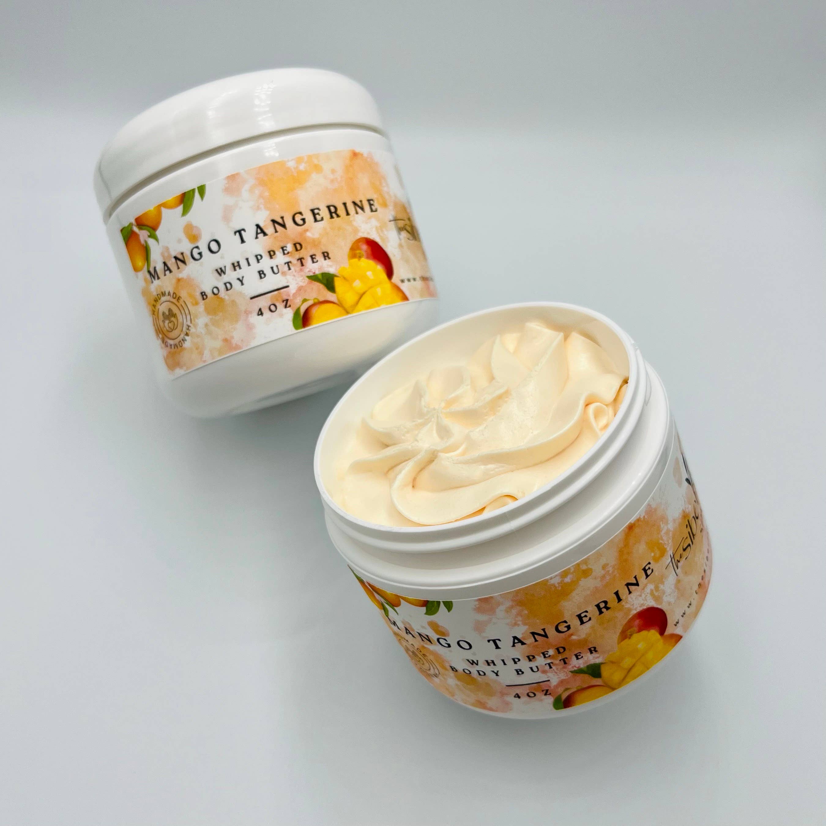 Mango Tangerine Whipped Body Butter for wholesale by The Siberian Spa