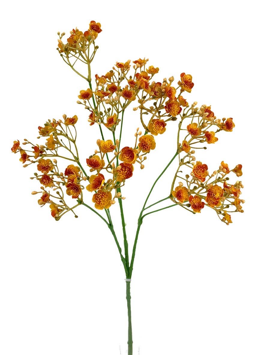 Aguilar Málaga - Wholesale Artificial Flowers - V.Gypso Plast.Orange 68 cm (17)0
