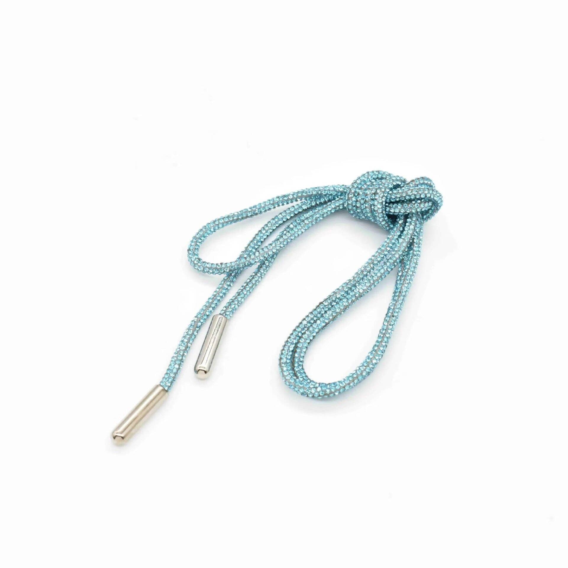 Ole - Wholesale Shoelaces - Women's - Rhinestone Round Tube Shoelace 120CM MIS105311