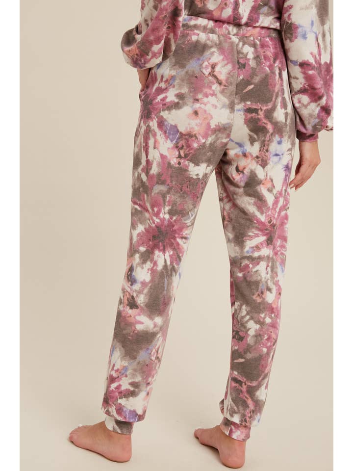 Bluivy - Wholesale Lounge Sweatpants/Joggers - Women's - TIE-DYE JOGGER PANTS