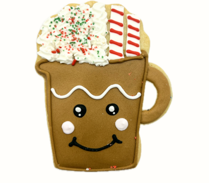 The Frosted Baker - Wholesale Biscuit - Gingerbread Man Hot Cocoa 0