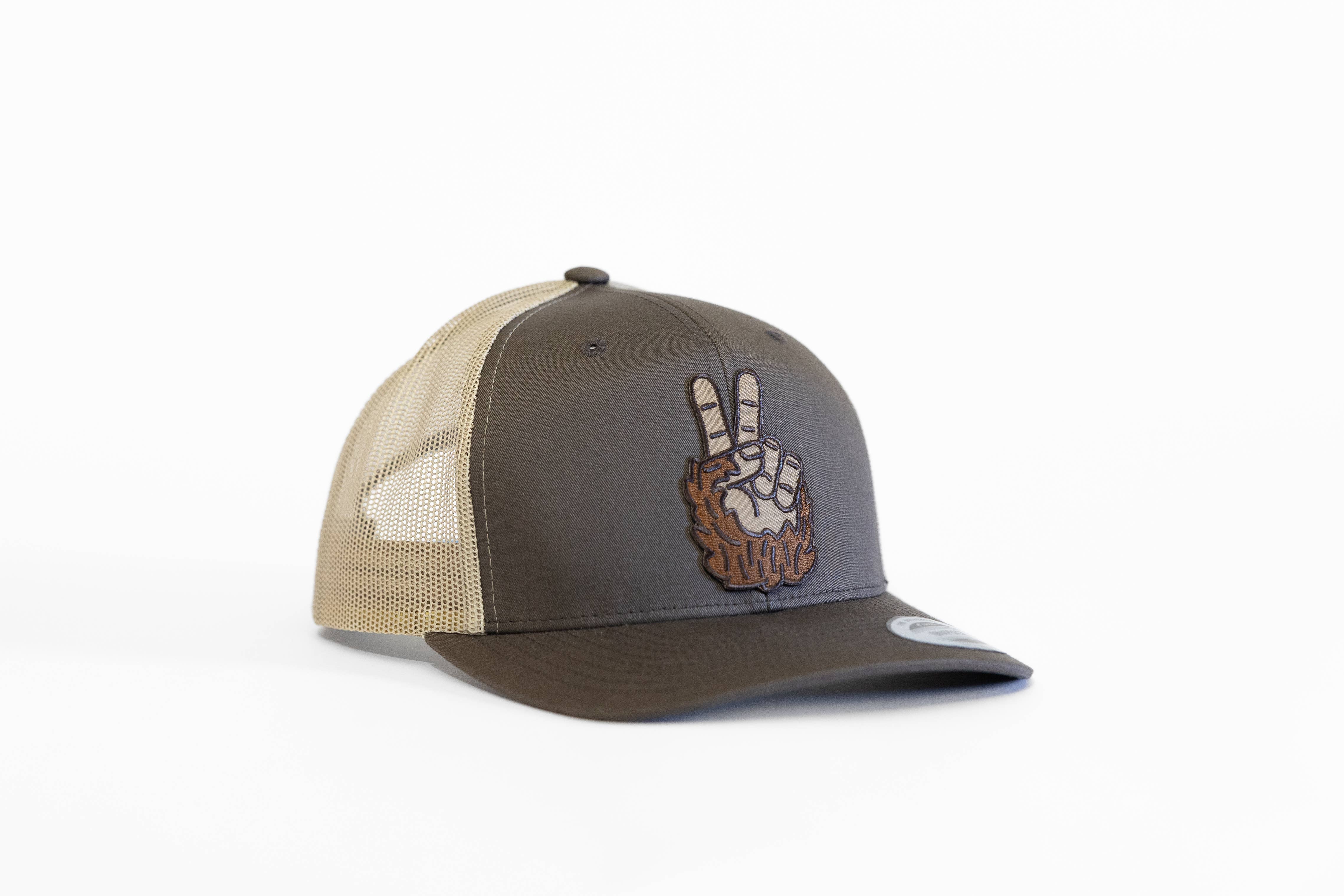 Squatchy - Wholesale Trucker Hat - Unisex - Bigfoot Peace Hat2