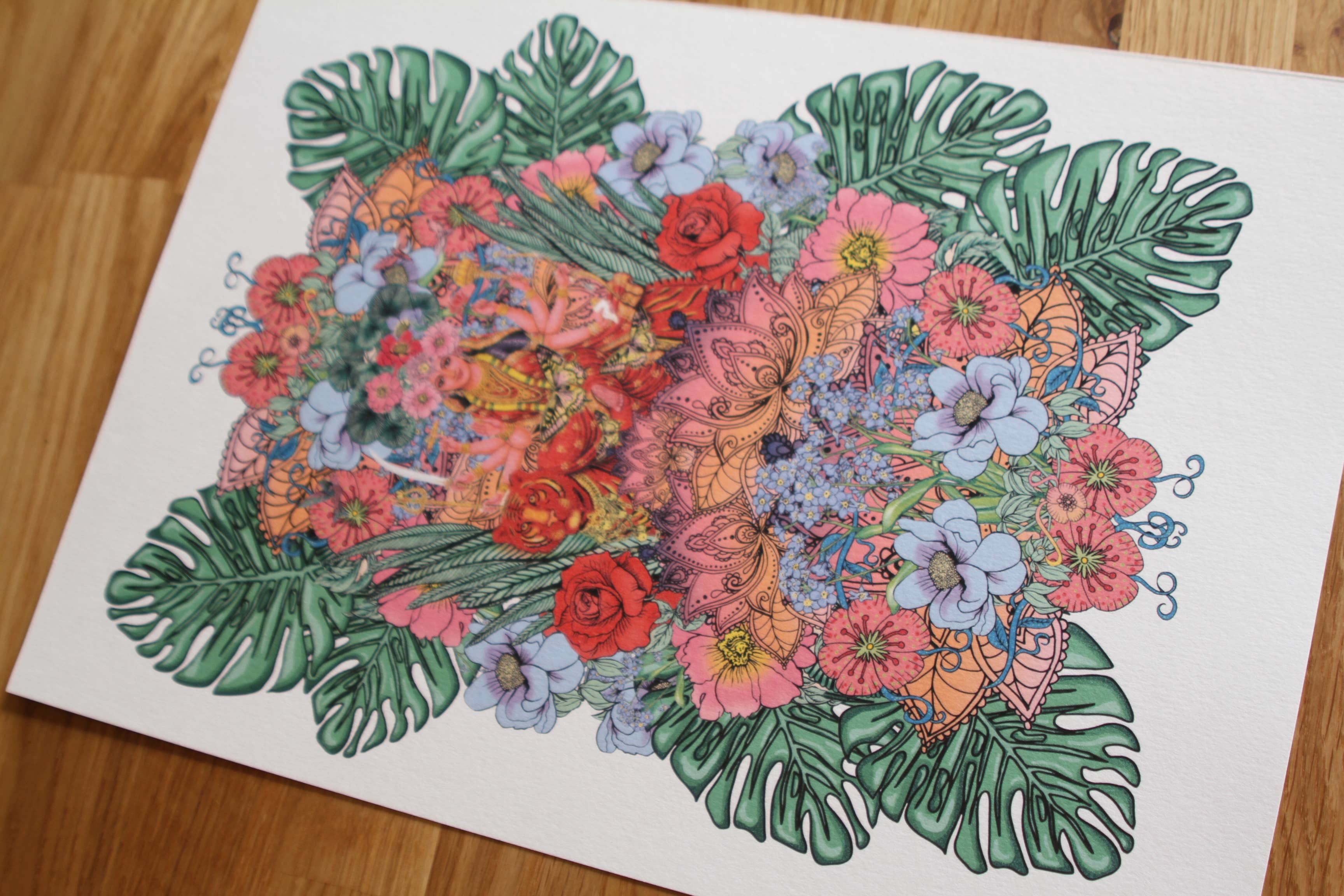 Msdre – wholesale Art print – Durga Ma Indian Goddess Hindu Hinduism God Giclee' 3