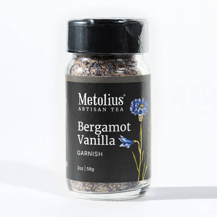 Bergamot Vanilla Garnish for wholesale by Metolius Tea